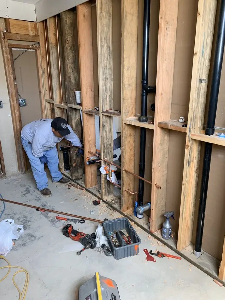 Commercial rough-in plumbing for Water Heater Replacement in Canandaigua
